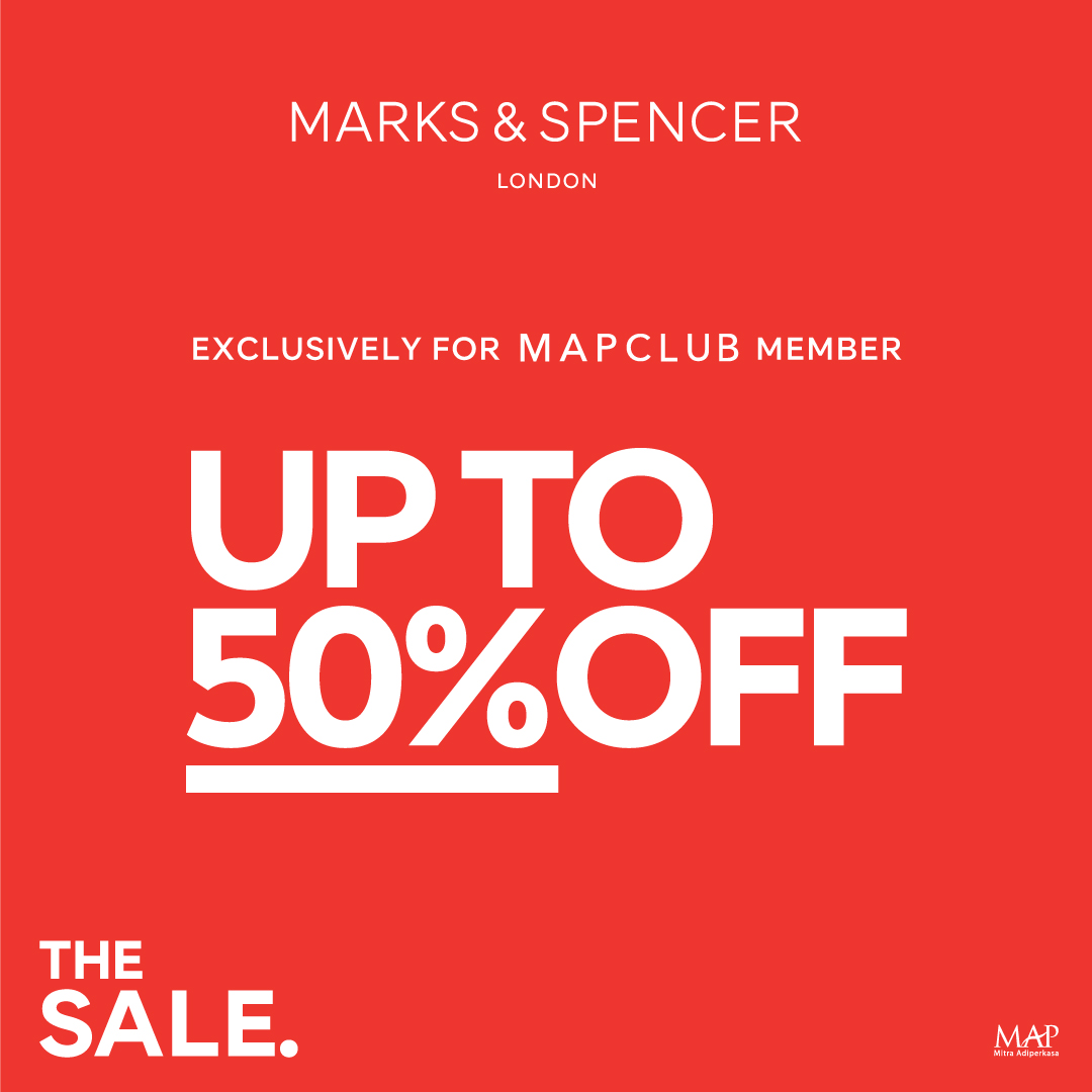 Marks & Spencer Up to 50% Off